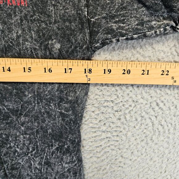 Hawaiian Lava T-Shirt Mens Size medium Black Acid Wash Hawaii Map Graphic - Picture 3 of 8